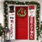 Christmas Door Banner Decorations Merry Christmas Santa Snowman Porch(Multicolor)71"L x 12"W